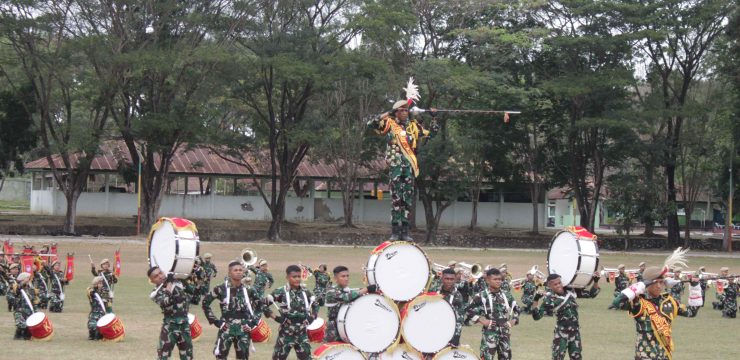 UPACARA PENUTUPAN PENDIDIKAN DASAR MILITER (DIKSARMIL) KADET MAHASISWA D-3 COHORT 5 FAKULTAS VOKASI LOGISTIK MILITER UNHAN RI