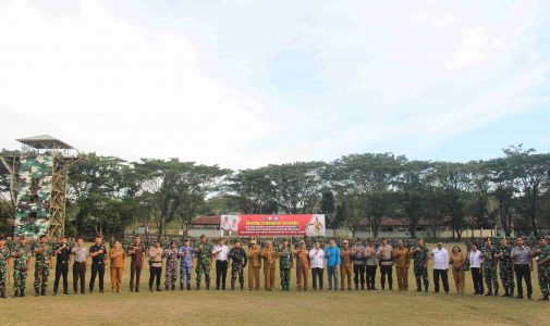 Pembukaan Pendidikan Dasar Kemiliteran (diksarmil) Fakultas Vokasi Logistik Militer (FVLM) Cohort 5 Universitas Pertahanan Republik Indonesia (UNHAN RI)