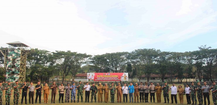 Pembukaan Pendidikan Dasar Kemiliteran (diksarmil) Fakultas Vokasi Logistik Militer (FVLM) Cohort 5 Universitas Pertahanan Republik Indonesia (UNHAN RI)