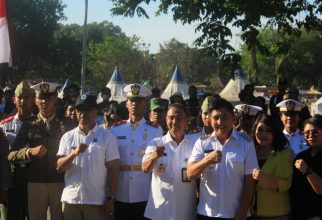 FVLM Unhan RI Tampilkan Kirab Drumband GSCPW dan Parade Nusantara di Kabupaten Belu